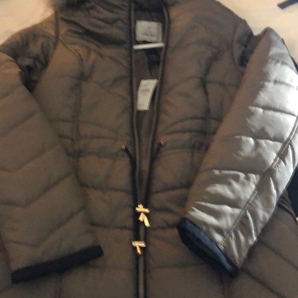 Olive pretty winter coat - Picture 4 of 6